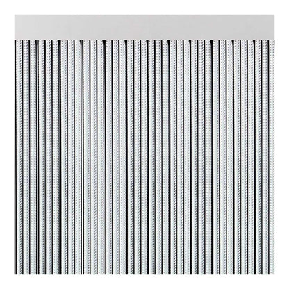Cortina para puerta cinta s-350 color negra 90 x 210 cm
