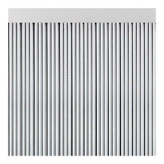Cortina para puerta cinta s-350 color negra 90 x 210 cm