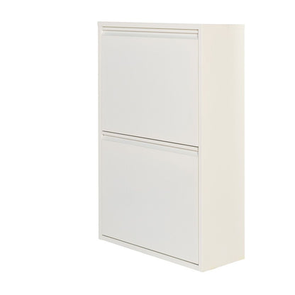 Armario metalico reciclaje 4 cajones blanco 92 x 60 x 25 cm