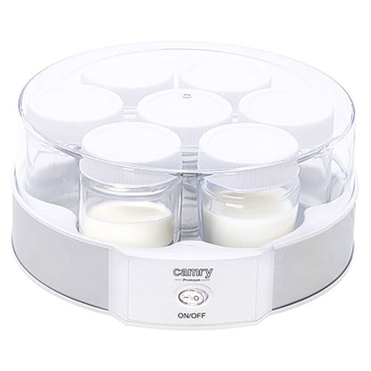 Yogurtera cr4519, blanca, 20 w, ø24 x 11,5 cm