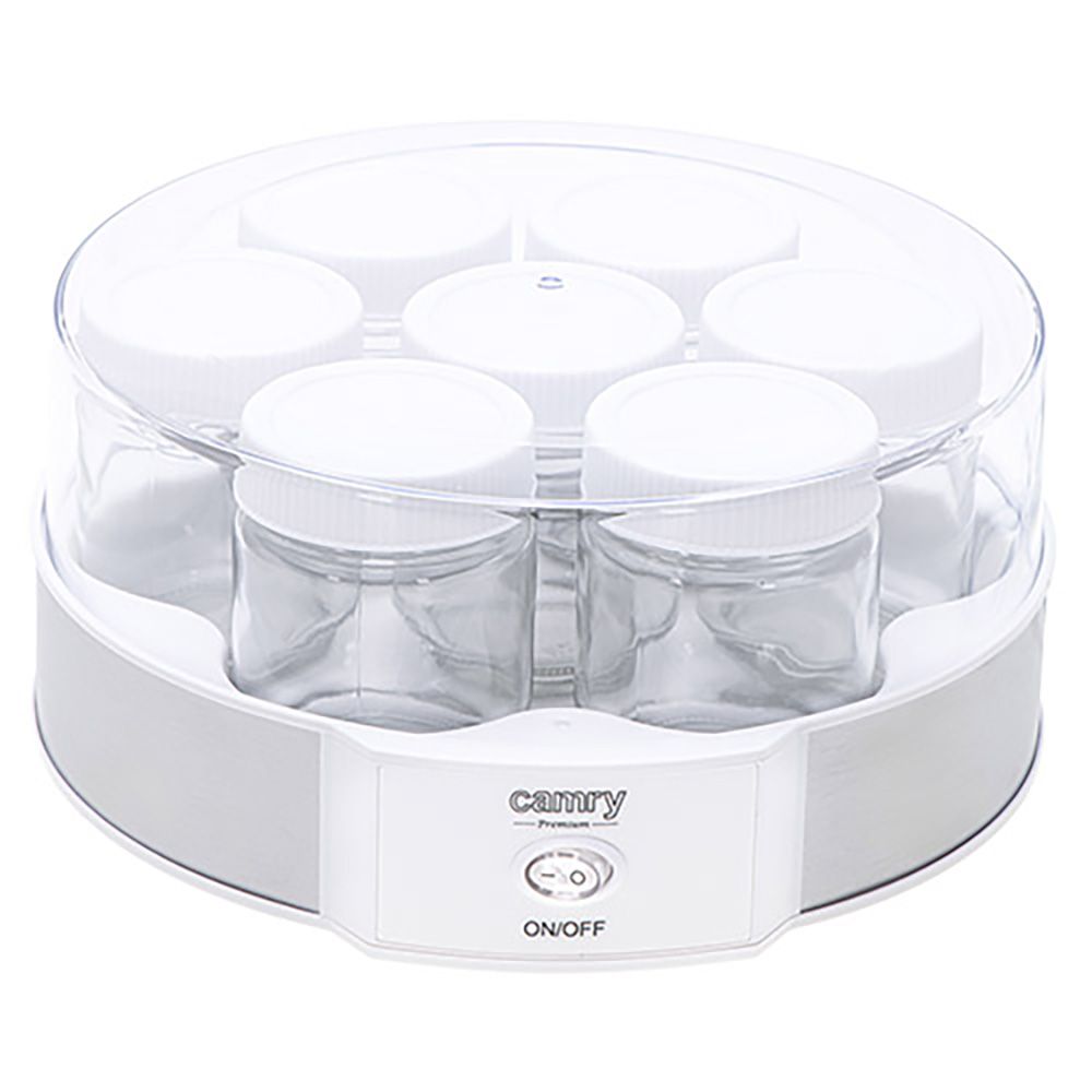 Yogurtera cr4519, blanca, 20 w, ø24 x 11,5 cm