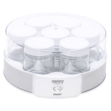 Yogurtera cr4519, blanca, 20 w, ø24 x 11,5 cm