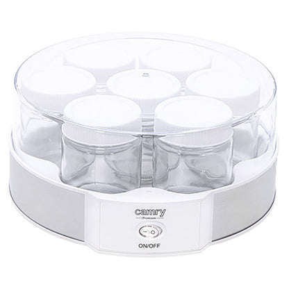 Yogurtera cr4519, blanca, 20 w, ø24 x 11,5 cm