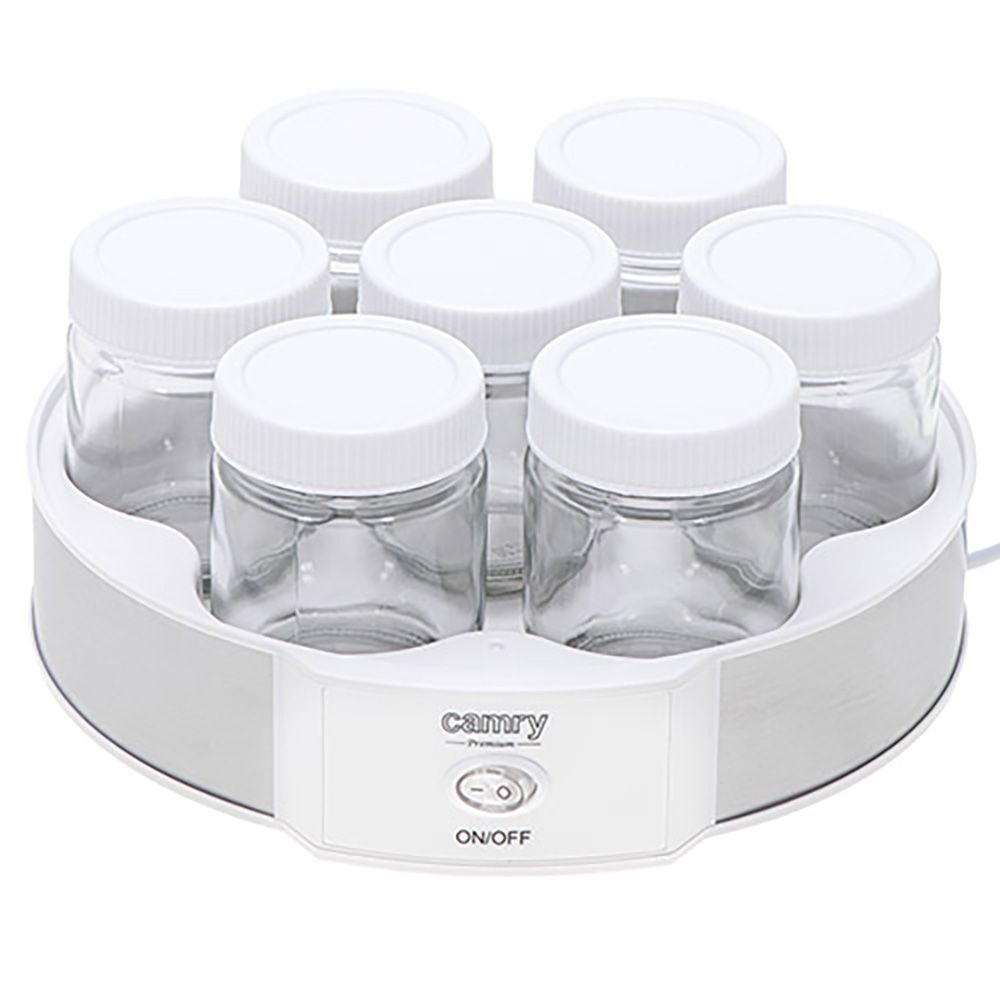 Yogurtera cr4519, blanca, 20 w, ø24 x 11,5 cm