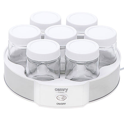 Yogurtera cr4519, blanca, 20 w, ø24 x 11,5 cm