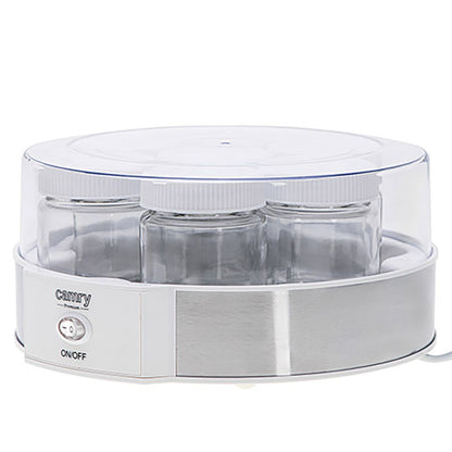 Yogurtera cr4519, blanca, 20 w, ø24 x 11,5 cm