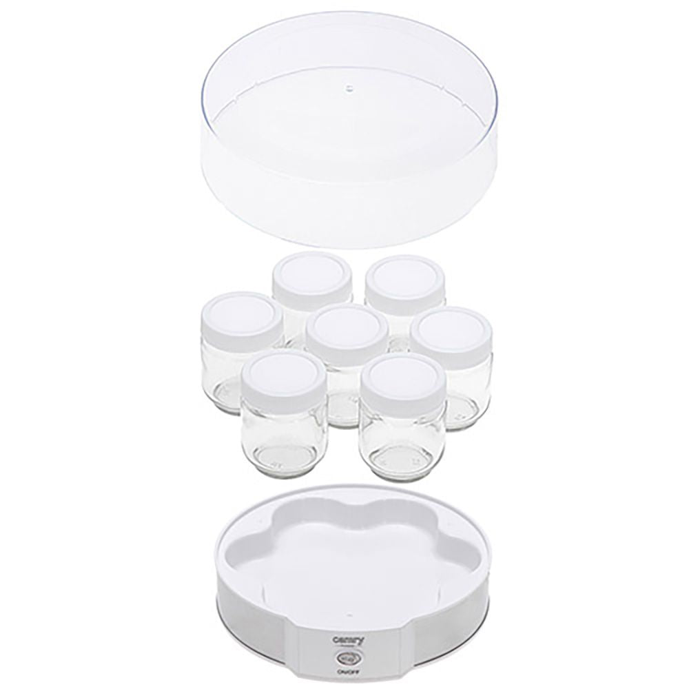 Yogurtera cr4519, blanca, 20 w, ø24 x 11,5 cm
