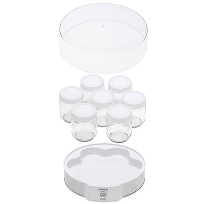 Yogurtera cr4519, blanca, 20 w, ø24 x 11,5 cm