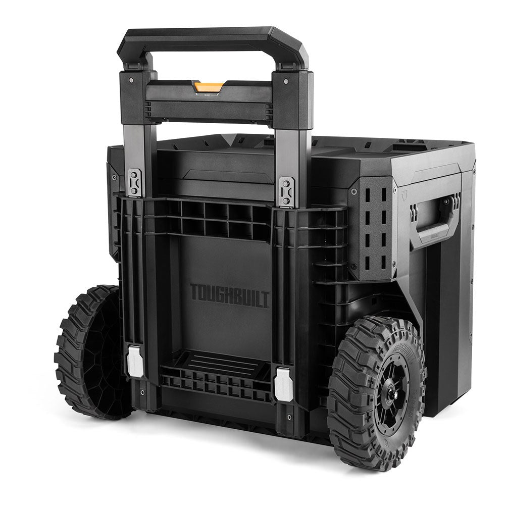 Caja de herramientas con ruedas de 2 cajones con cierre, stacktech, 53 x 40,5 x 47,7 cm