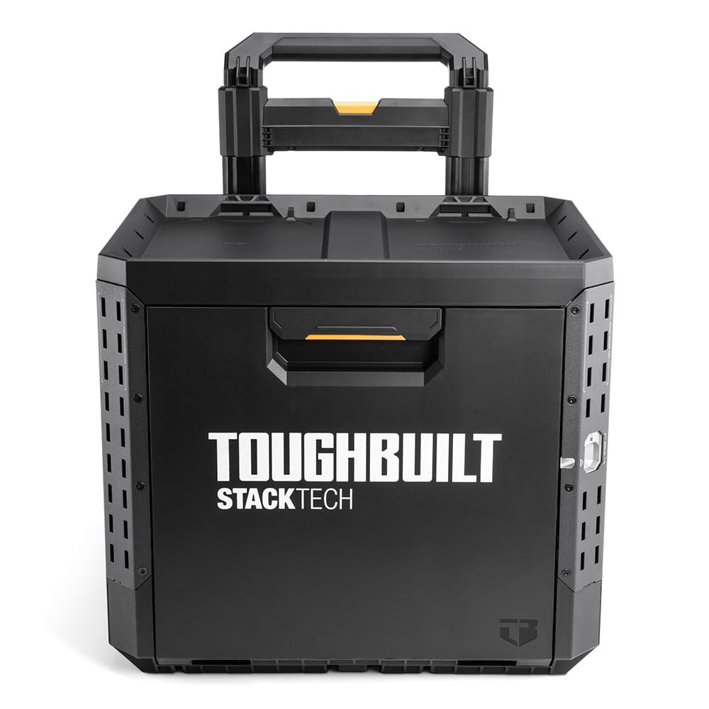 Maletín con ruedas de 1 cajón con cierre, stacktech, 53 x 40,5 x 67 cm