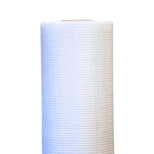 Malla revoco yeso 5 x 5 mm, blanca, 1 x 50 m