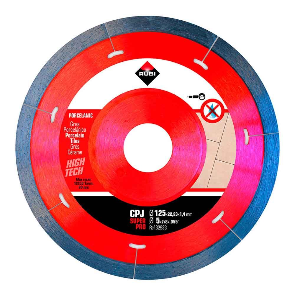 Disco diamantado cpj superpro ø125 x 1,4 x 22,2 mm