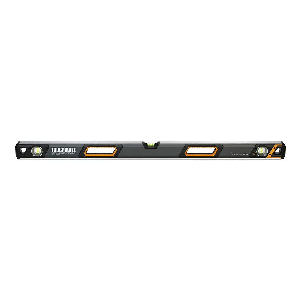 Nivel magnético tubular burbuja iluminada 120 cm