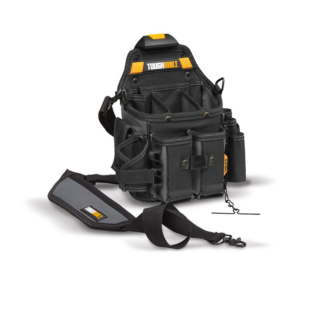 Bolso portaherramientas oficial electricista + correa hombro