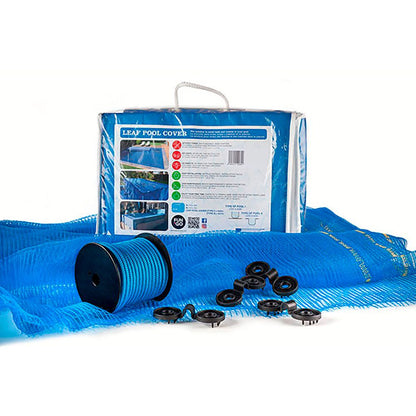 Malla para piscina leaf pool cover 4 x 8 m