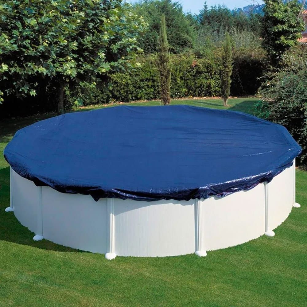 Cubierta piscina redonda de acero ø440 cm