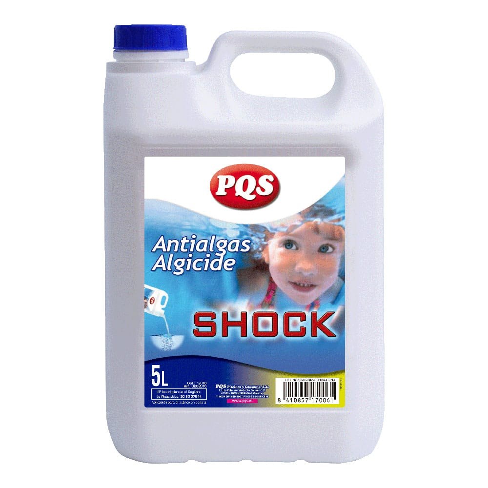Antialgas choque, garrafa 5 l