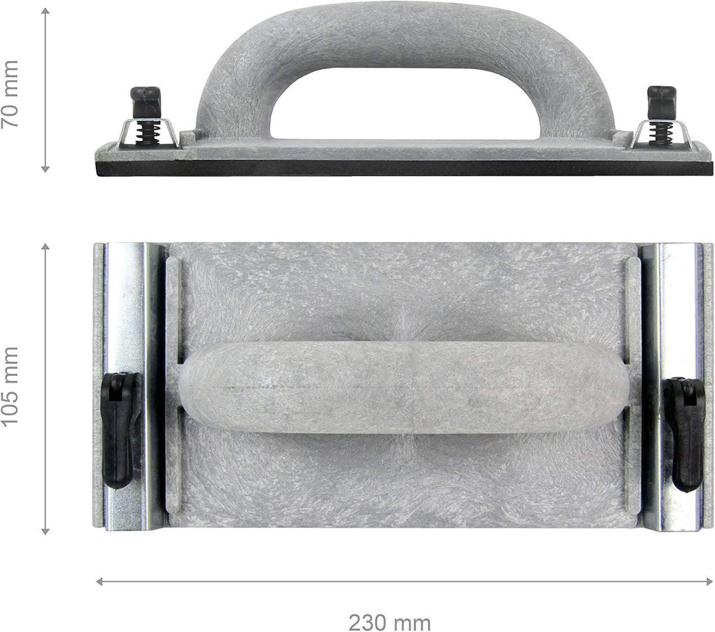 Werku WK600120 Lijadora Rectangular Manual para Paredes 230x105 mm