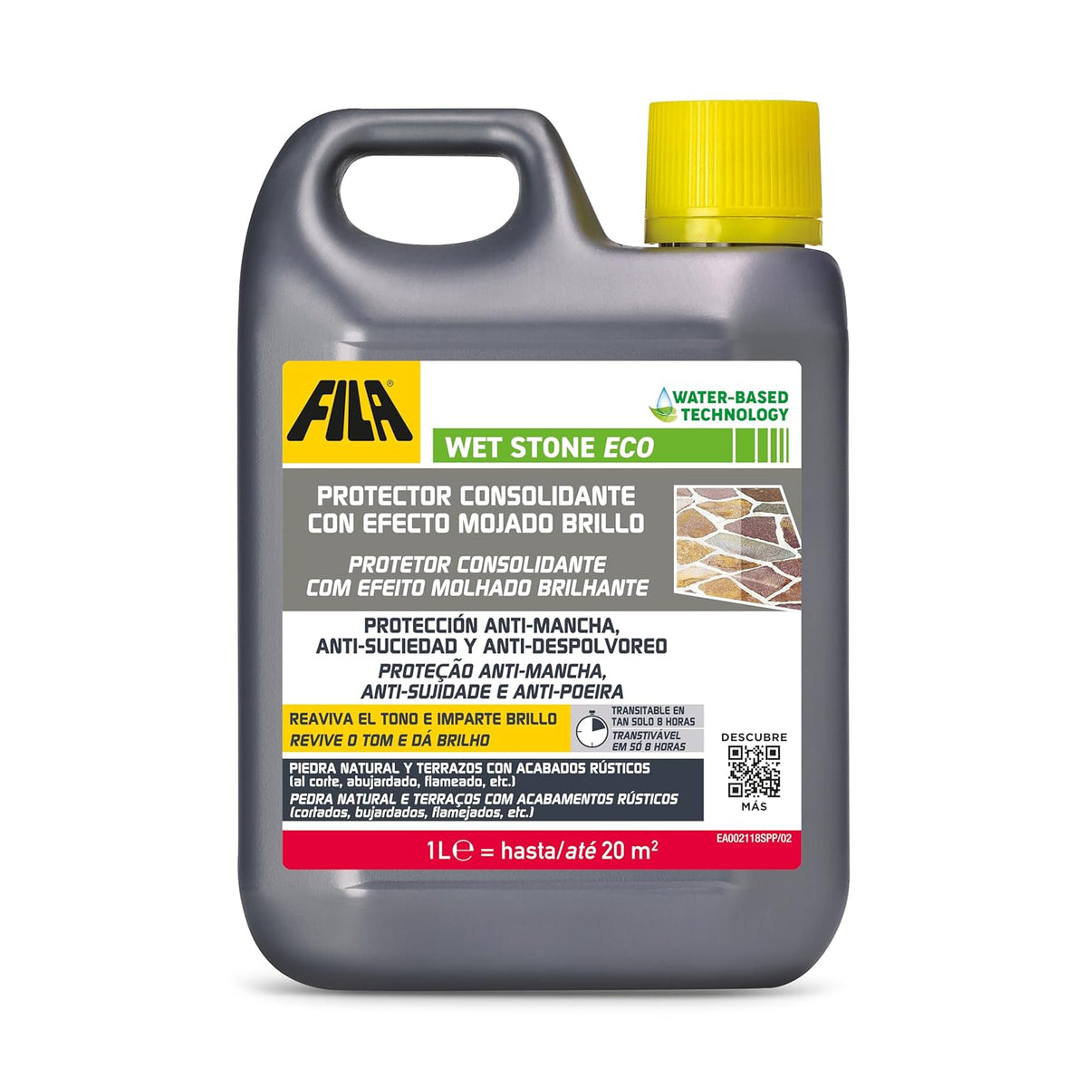 Kit FILA Efecto Mojado — Wet Stone Eco 1L