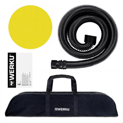 Werku WK400030 Lijadora Paredes y Techos 225 mm 750W con LED