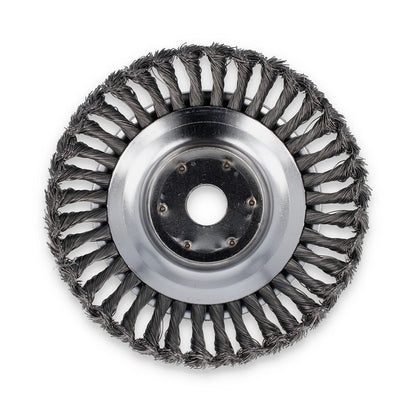 Cepillo metálico para desbrozadora, ø200 mm