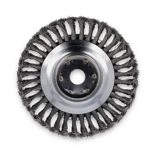 Cepillo metálico para desbrozadora, ø200 mm