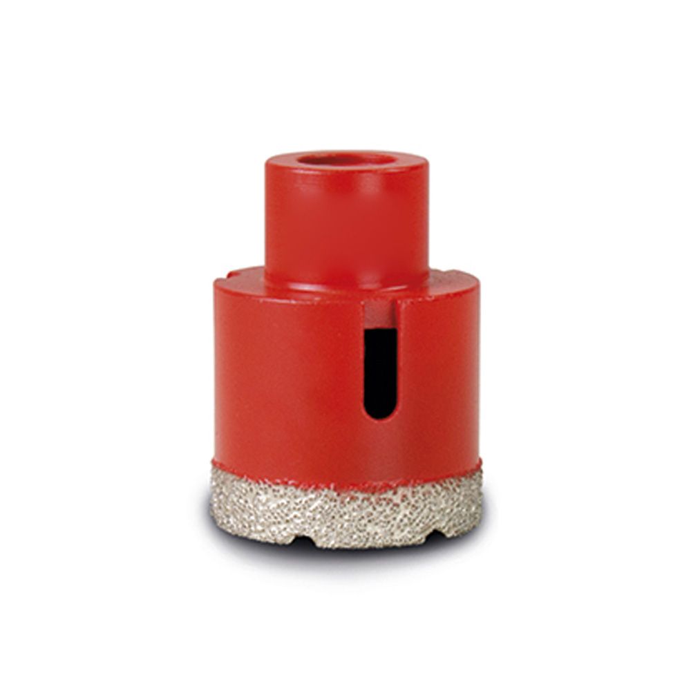Corona diamantada para amoladora, corte seco, ø75 mm / m14