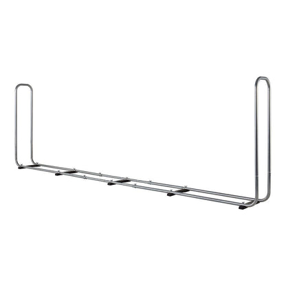 Soporte metálico para almacenar leña modular xxl hasta 1,6 m³