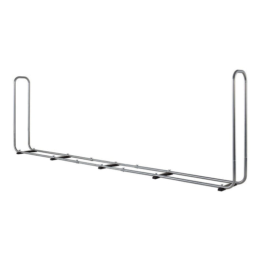 Soporte metálico para almacenar leña modular xxl hasta 1,6 m³