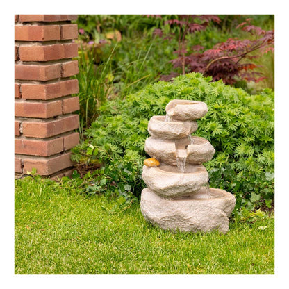 Fuente de poliresina para interior y exterior - 18 x 23 x 35 cm
