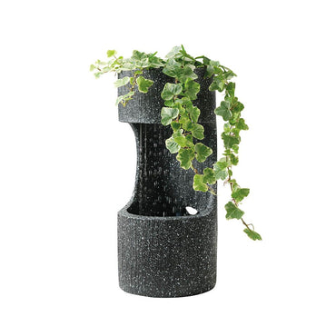 Fuente cilíndrica para interior y exterior ip44, colores surtidos - ø16 x 35 cm