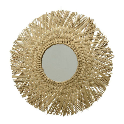 Espejo decorativo de junco marino ø50 x 1 cm