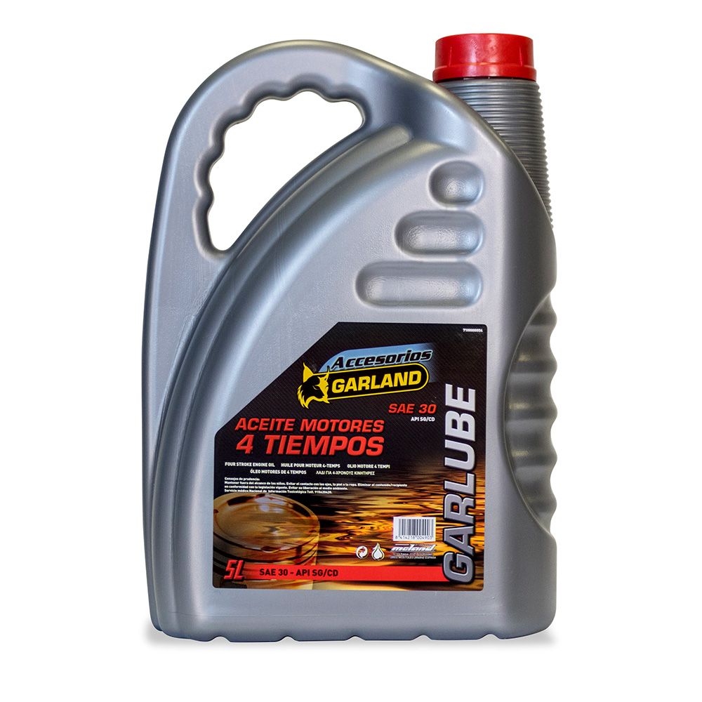Aceite sae 30 para motores de 4 tiempos 5 l