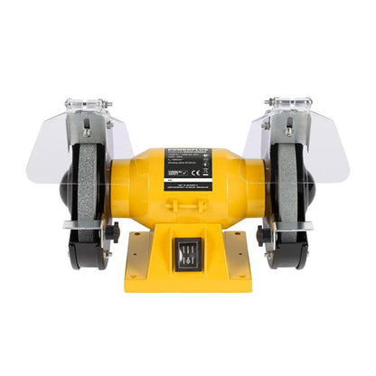 Esmeriladora de banco + 2 ruedas abrasivas de ø150 mm, 150 w