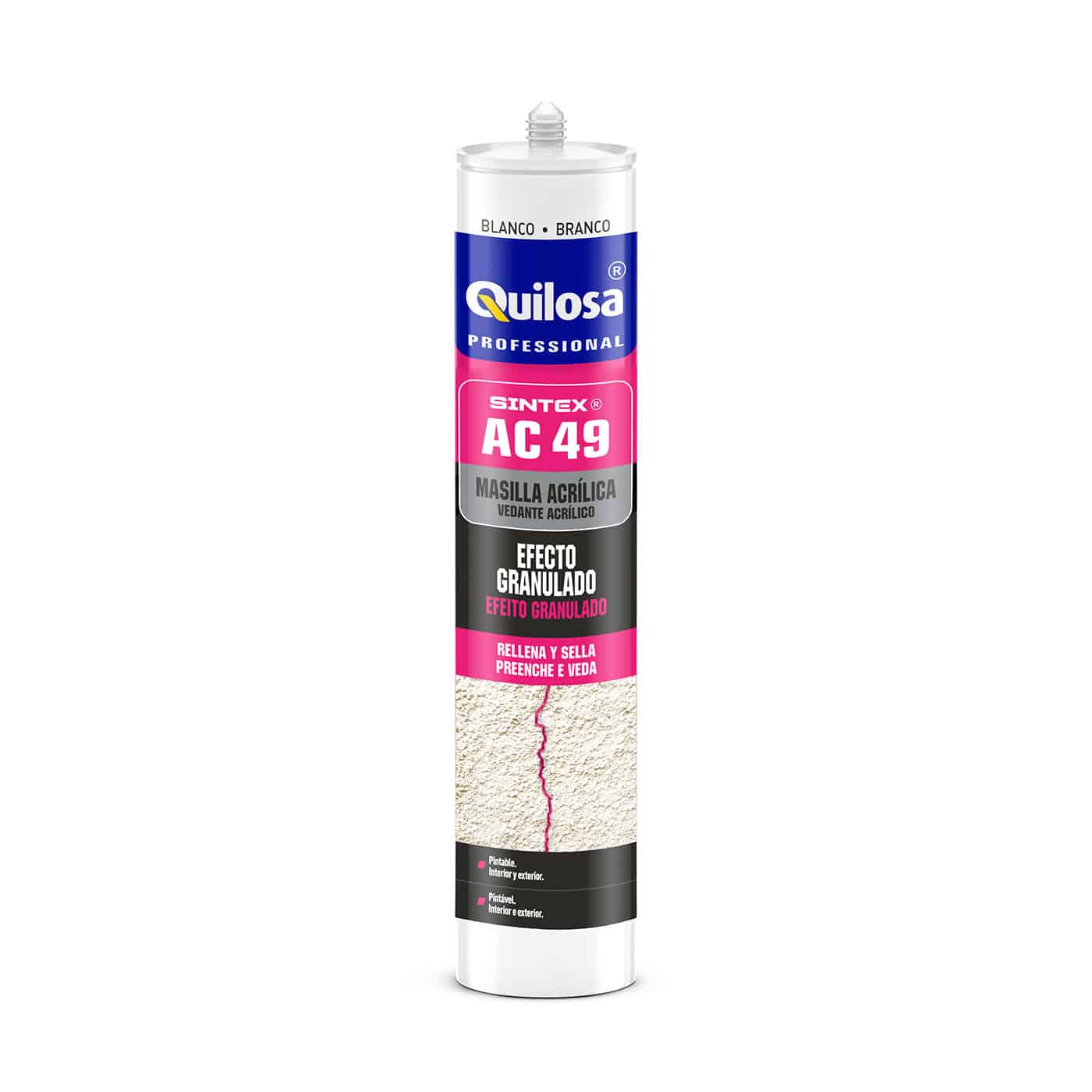 Quilosa Acrylspachtel Granulateffekt Sintex AC-49 300cc