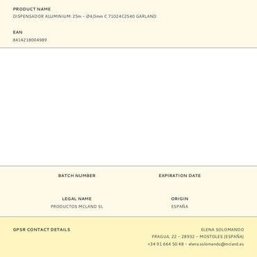 Hilo para desbrozadora aluminium, cuadrado, ø4,0 mm, dispensador 25 m