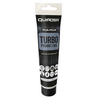 Quiadsa FIJA + PLUS TURBO pegado y sujeción inmediata en 3 segundos todo tipo de materiales