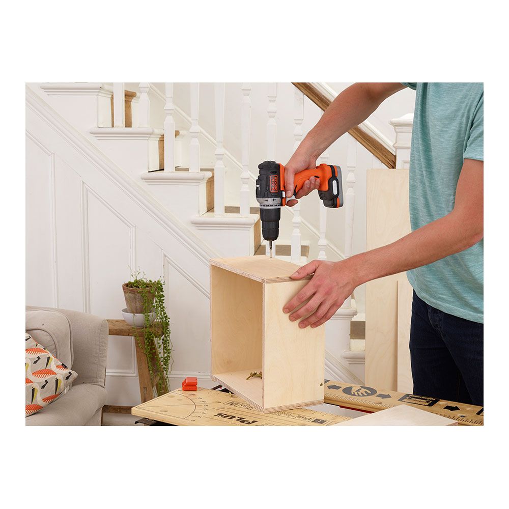 Kit taladro percutor 12 v con batería de lítio