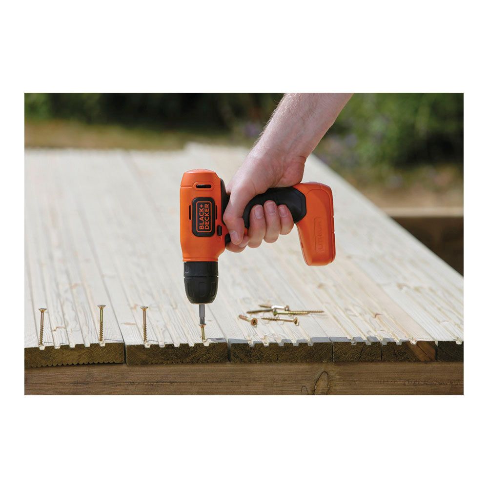Taladro atornillador ultra compacto 7,2v con cargador