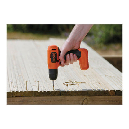Taladro atornillador ultra compacto 7,2v con cargador