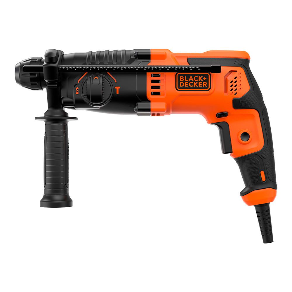 Martillo percutor sds-plus 650 w con cable de 2 m