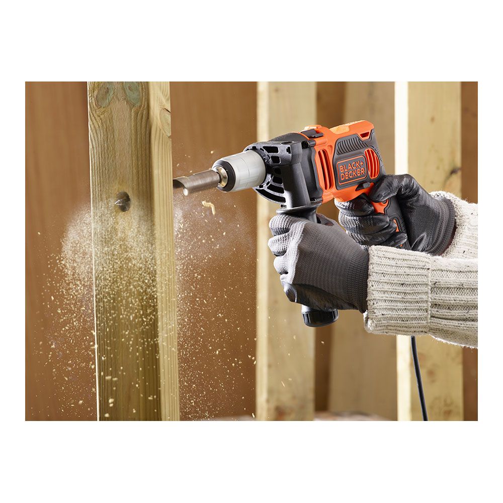 Taladro percutor 850w con cable de 3 m