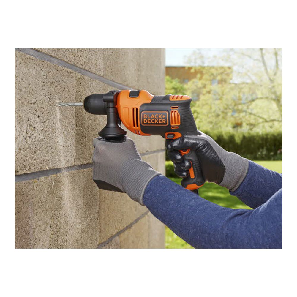 Taladro percutor 710w con cable de 3 m