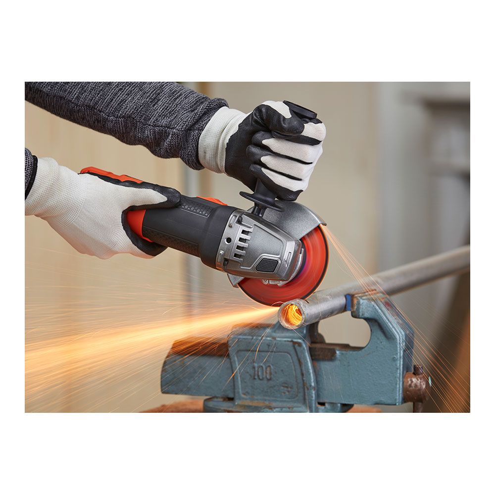 Mini-amoladora 900w ø115mm beg210-qs black+decker