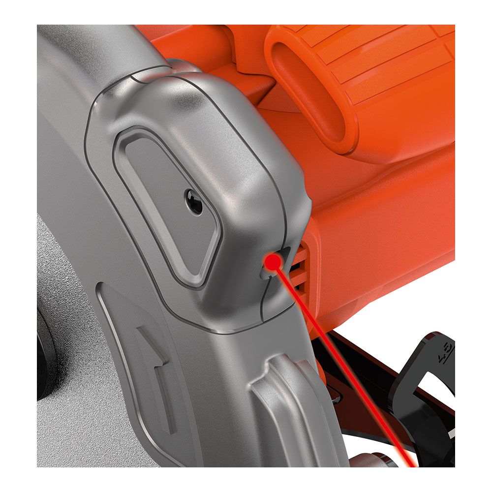 Sierra circular 1250w cs1250l-qs black+decker