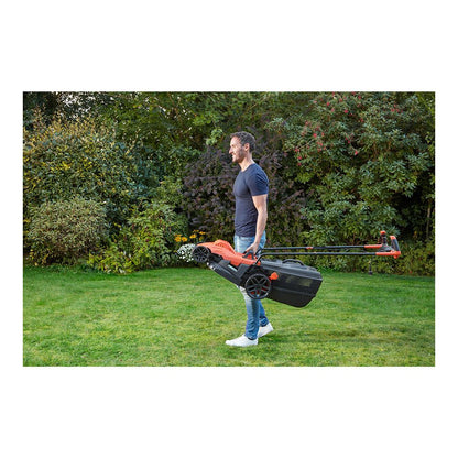 Cortacésped 1600w 38cm bemw471bh-qs black+decker
