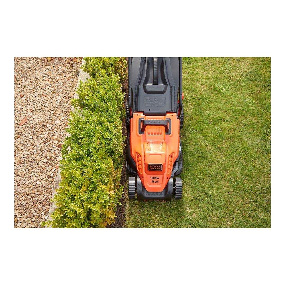 Cortacésped 1600w 38cm bemw471bh-qs black+decker