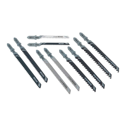 Hojas de sierra de calar para madera, set con 10 uds