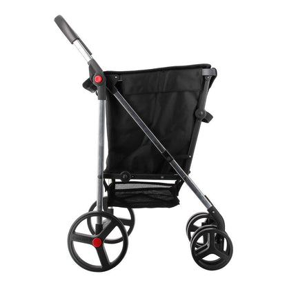 Carro de la compra basket mf 4b negro