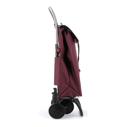 Carro de la compra i-max mf 4 ruedas plegable burdeos